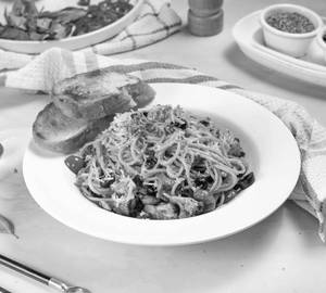 Spaghetti Aglio Olio Prawn