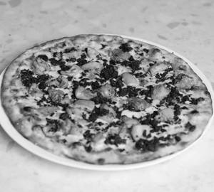 Spinach & Chicken Pizza