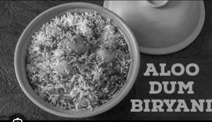 Aloo Dum Biryani [container 1000ml]