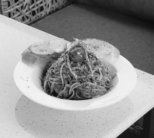 Spaghetti Chicken Meatballs