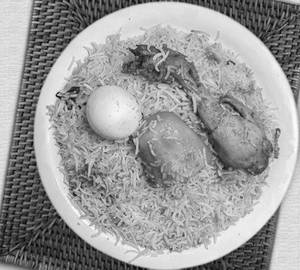 Chicken Egg  Biryani