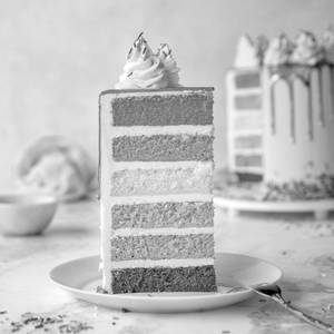 Rainbow Fresh Cream Cake [1 Piece]