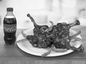 Chicken Lollypop with Coke [250 ml]