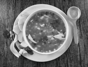 Chicken Lemon & Coriander Soup 