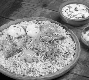 Chicken kolkata dum biryani