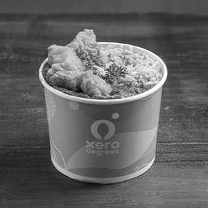 Chicken Popcorn Rice Bowl