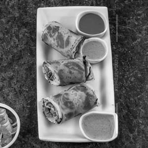 Malai tikka roll