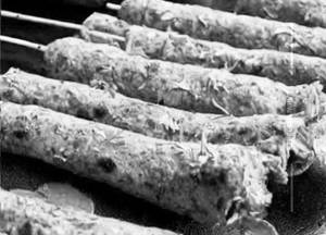 Chicken seekh kebab
