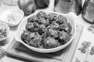 Veg manchurian dry