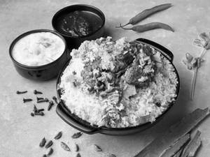 Erachi Dum Biriyani (buffalo)