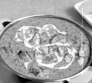 Paneer methi malai