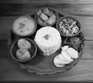 Mini Eggs Rice Thali