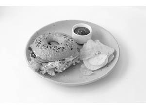 Herbed Cream Cheese Bagel