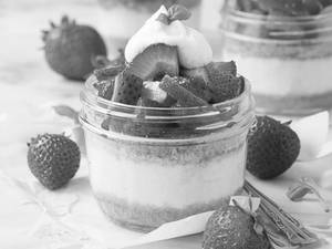 Strawberry Cheesecake Jar