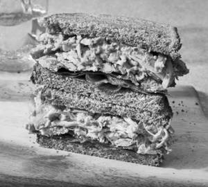 Chicken Grilled Sandwich with added french fries