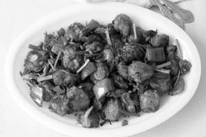 Chilli Mushroom Dry