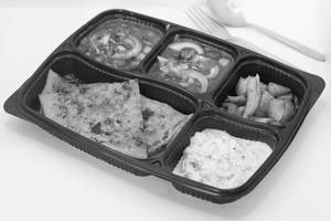 Amritshari Kulcha Thali