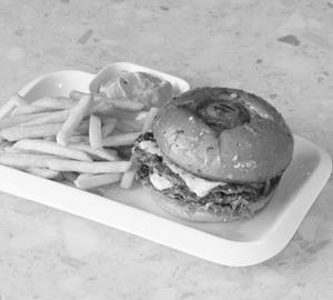 Smashed Lamb Burger