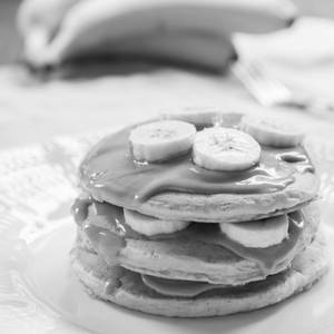 Peanut Butter Banana Pancakes
