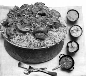 Mushroom Biryani
