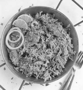 Special Chicken Biryani (boneless)