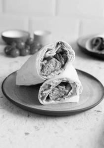 Falafel Veg Wrap [Khuboos]