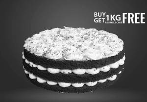 Red Velvet Rustic Cake 1 Kg + (1 Kg Free)