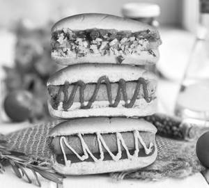 Vegetable Hot Dog Grill