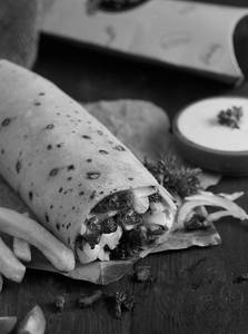 Beef Full Meat Lebanese Shawarma