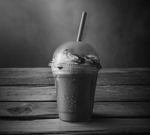 Plain cold coffee