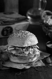 Chicken Fully Loaded Burger