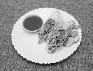Chicken Arabic Shawarma With Tahini
