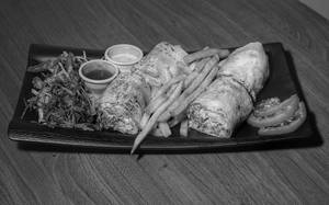 Spicy Chicken Mexican Shawarma