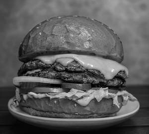 Double Smash Chicken Burger