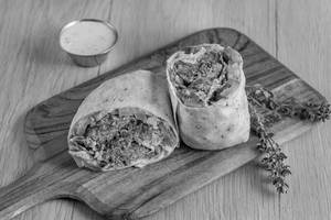 Falafel Veg Wrap [Rumali Roti]