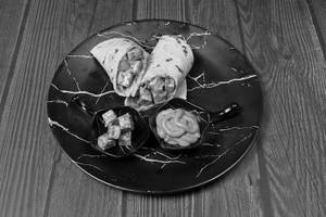 Tawa Paneer Shawarma Rumali
