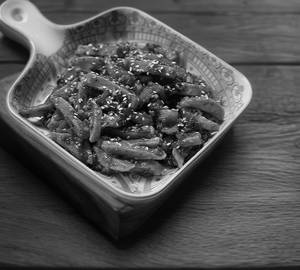 Honey chilli potato