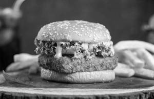 Crispy Paneer Burger (best Seller)