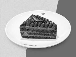 Chocolate Truffle Cake Slice