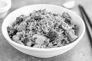 Mushroom Chowmein