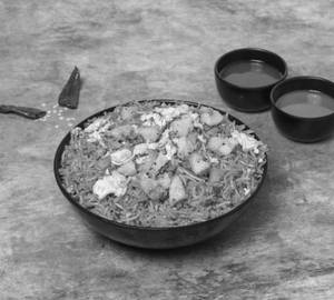 Fish schezwan rice