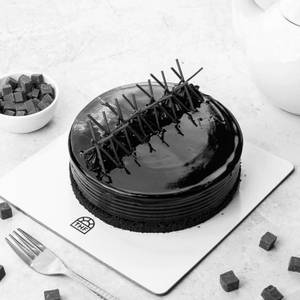 Eggless Dutch Truffle Cake