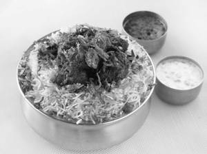 Fry Biryani (half)