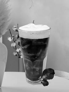 Blue iced tea