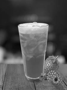 Tranquil berry iced tea.