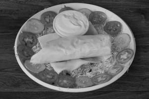 Chicken Shawarma Roll In Rumali Roti