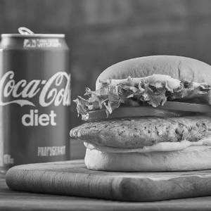 Chicken Breast Burger And Diet Coke(300ml)