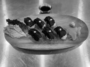 Mushroom nigiri sushi [ 6 Pieces  ]