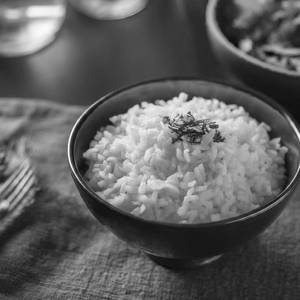 Plain Rice (Serves 1)