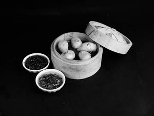 Prawns Chives Shitake Dimsums [5 Pieces]